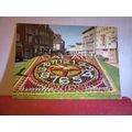 FLORAL CLOCK, CALAIS, France unused postcard.. #
