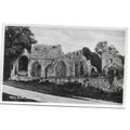 Abbey Ruins, North Creake, Norfolk, RP Postcard.