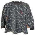 Kidokay Girls Warm Cotton Mix Grey Printed tuni...
