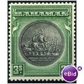 Bahamas 1931 SG132 3s Slate Purple & Myrtle Gre...