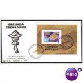 1976 GRENADINES SCOUTS 14TH JAMBOREE MINISHEET FDC