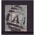 CEYLON 1886 SG 199 28c SLATE FINE USED #1