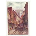 Yorkshire YORK The Shambles Art Postcard by Tom...