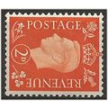 1937 SG465a 2d Orange Wmk Sideways Mounted Mint ..