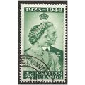 Cayman Islands 1948 SG129 1/2d Green Royal Silv...