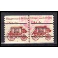 Used 1898Ab 4c Stagecoach Fine CNP Left 6 Line ...
