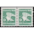 2113 22c D Eagle Fine MNH Dry Gum BPS Hor Pair ...