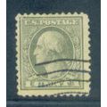 Used 525 1c George Washington Fine A12480