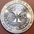 Hilton. $1 Casino Token. Las Vegas, NV. R39.