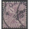 Mi: 212 used 1890 Wurttemberg Cat € 20