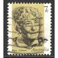 AUSTRALIA 1973: FAMOUS AUSTRALIANS - 7c DAME MARY GILMORE USED (G3)