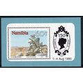 NAMIBIA 1990 60c landscapes mini sheet MINT NEV...