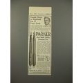 1913 Parker No 23 1/2, 20 Fountain Pen Ad - Can...