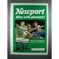 1976 Newport Cigarette Ad