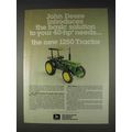 1982 John Deere 1250 Tractor Ad - The Basic Solution