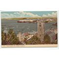 Parish Church and Harbour Falmouth Cornwall Pos...