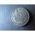 1947 GEORGE VI ENGLISH SHIELD ONE SHILLING FREE...