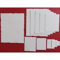 Set of 11 Tattered Lace Die Cuts Torn Edge Rect...