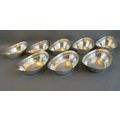 RARE 1800's Watson Sterling Silver Finger salts...