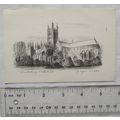 vintage postcard Canterbury Cathedral - Judges ...