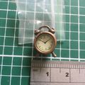 'Antique Bronze' Alarm Clock 1:12th Dolls House...