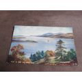 Valentines Art Postcard - Kyles of Bute & Arran...