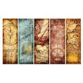 Vintage Map Bookmarks Book Markers Gift For Rea...