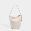 Ladies' Bucket Bag SWhoulder Bag Handbag White