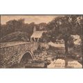 Llanystymdwy Bridge and Church, Criccieth, 1919...