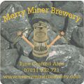 BEER MAT - MERRY MINER BREWERY - FINE CRAFTED A...