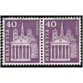 1960 Michel 703y - fine used (o) - pair - phosphor