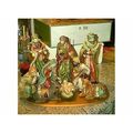 GORGEOUS NEW 9 PIECE NATIVITY PORCELAIN JOSEPH ...