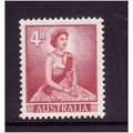 AUSTRALIA 1959 4d CARMINE RED SG 313 M MINT