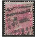 India 1868 SG73 8a Rose Good+ Used . ..