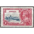 Antigua 1935 SG91 1d Deep Blue & Carmine Silver...
