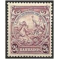 Barbados 1938 SG256 2/6d Purple Mounted Mint . ...