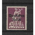 Germany.SG120 20pf Purple.Mounted Mint.Nov21