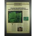 1983 Ciba-Geigy Ridomil Ad - Top Grade Tobacco