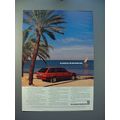 1989 BMW 325i Car Ad - Sailed All The Way