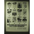 1989 Volvo Cars Ad - Unlike other cars, Volvo's...