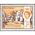 Bermuda QEII 1962 2s Town St George Mounted Min...