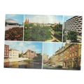 multiview, OPOLE, POLAND unused vintage postcard =