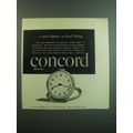 1949 Concord Watch Advertisement - So much depends on Good Timing