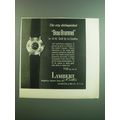 1949 Lambert Brothers Le Coultre Beau Brummel Watch Ad - The Very distinguished