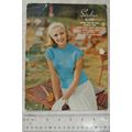 Vintage: Sirdar 1760 lady's lacy jumper, DK