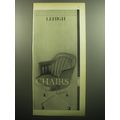 1958 Lehigh Office Chairs Advertisement