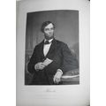 Abraham Lincoln .. 1873 engraving - Duyckinck P...