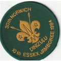Scout Badge UK - 30th Norwich 10th Essex Jambor...