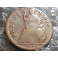 1675 Charles II farthing.