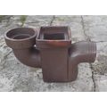 UNUSUAL GARDEN PLANTER -VERTICAL BACK INLET SAL...